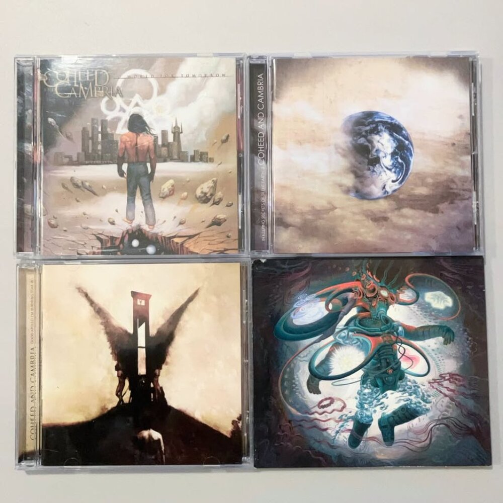 Coheed and‎ Cambria 4 CD Bundle Lot